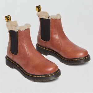 Dr. Martens Chelsea Boot with Fur Lining